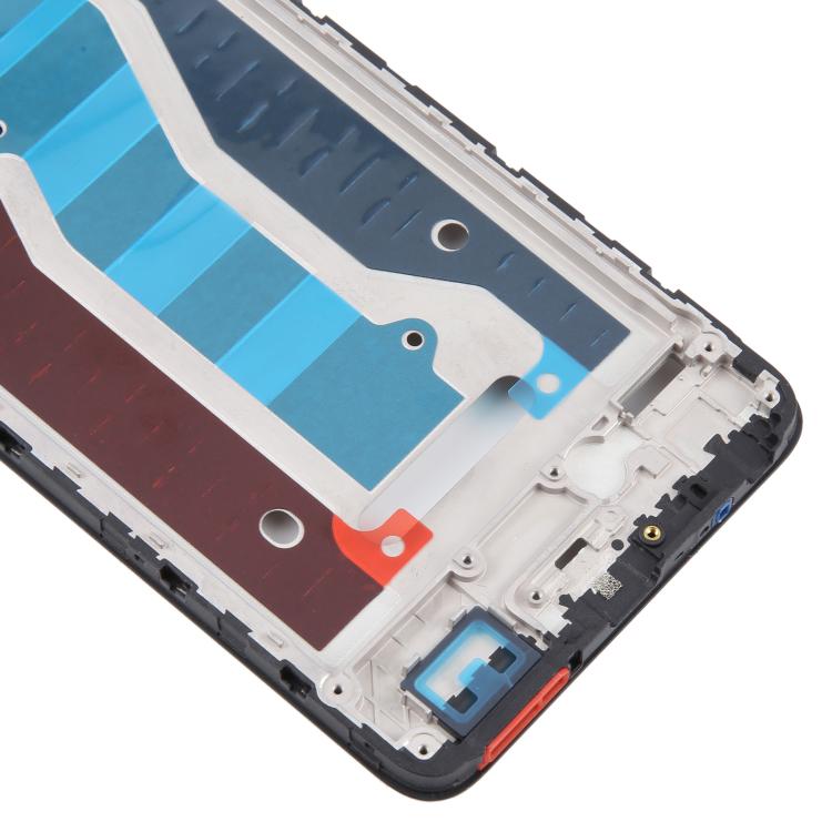 For ZTE Blade V70 Max Front Housing LCD Frame Bezel Plate (Black) - free shipping - PMC TechLife - Order now!