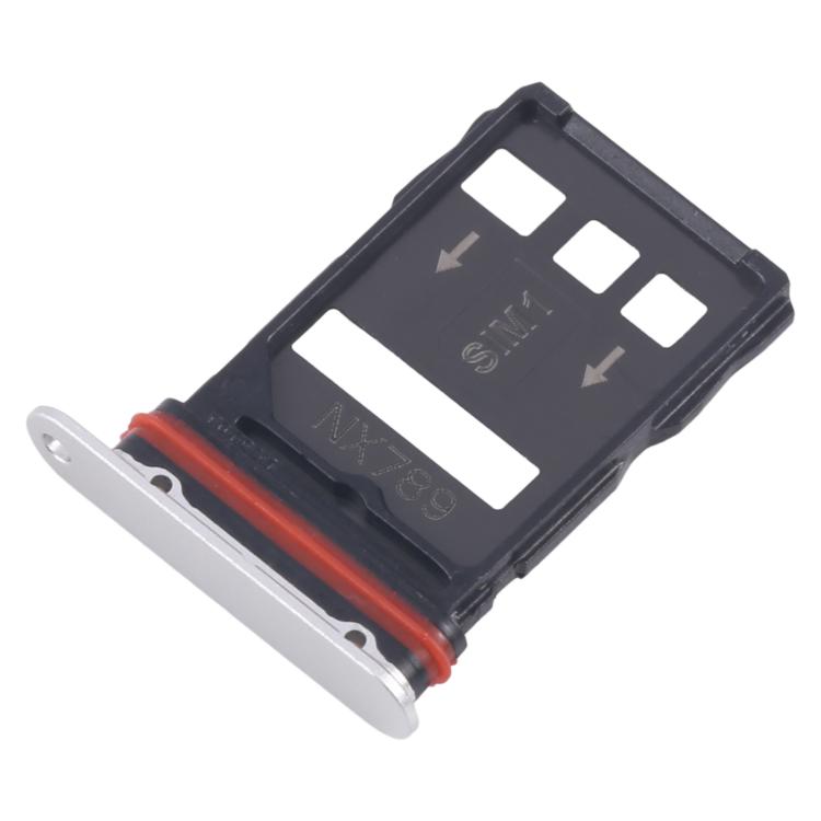 For ZTE nubia RedMagic 10 Pro SIM + SIM Card Tray (Silver) - free shipping - PMC TechLife - Order now!