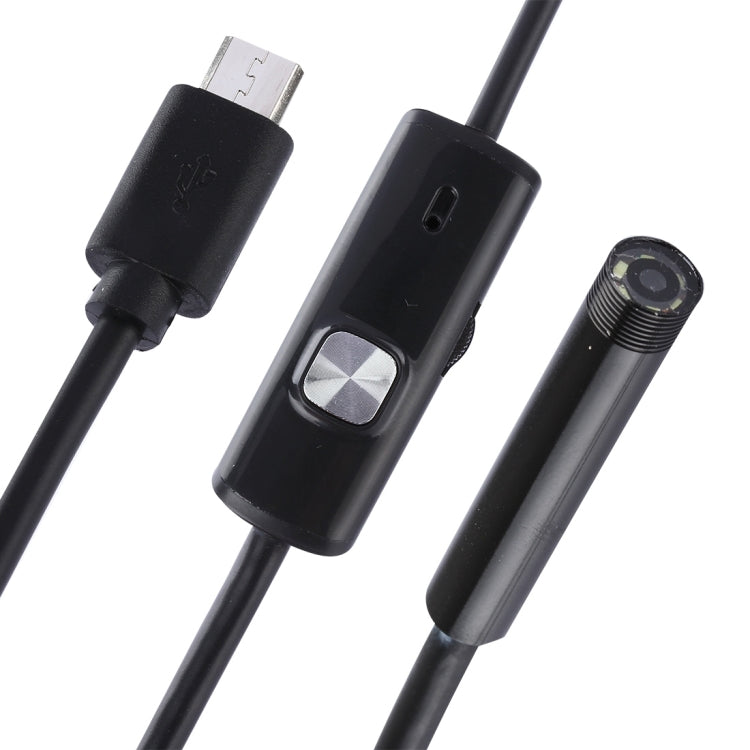 Micro USB Endoscope Snake Tube Inspection Camera with 6 LED for OTG Android Phone, Lens Diameter: 7mm, Length: 5m Hard Cable -  by PMC TechLife | Online Shopping South Africa | PMC TechLife | Buy Now Pay Later Mobicred