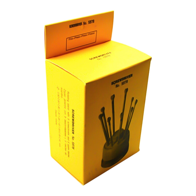 9 PCS 0.5mm-2.5mm Watch Repair Screwdriver Tools Set Kit(Silver) - free shipping - PMC TechLife - Order now!