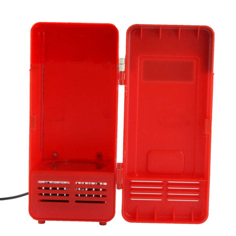 Mini USB PC Fridge Beverage / Drink Cans Cooling / Heating(Red) - Refrigerators by PMC Jewellery | Online Shopping South Africa | PMC Jewellery