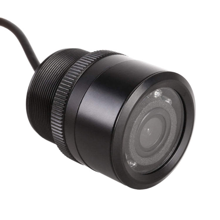 LED Sensor Car Rear View Camera, Support Color Lens/ 120 Degrees Viewable / Waterproof & Night Sensor function, Diameter: 28mm (E328)(Black) - Rear View Cameras by PMC TechLife | Online Shopping South Africa | PMC TechLife | Buy Now Pay Later Mobicred