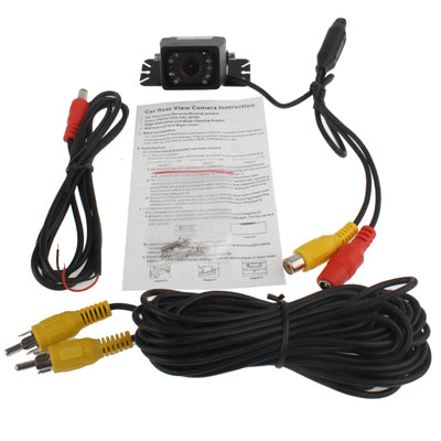 LED Sensor Car Rear View Camera, Support Color Lens/135��Viewable / Waterproof & Night Sensor function (E327)(Black) - Rear View Cameras by PMC TechLife | Online Shopping South Africa | PMC TechLife | Buy Now Pay Later Mobicred