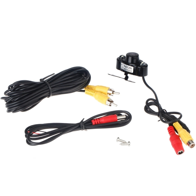 E400 Waterproof 2 LED Color CMOS/CCD Auto Car Rear View Camera for Security Backup Parking - Rear View Cameras by PMC TechLife | Online Shopping South Africa | PMC TechLife | Buy Now Pay Later Mobicred