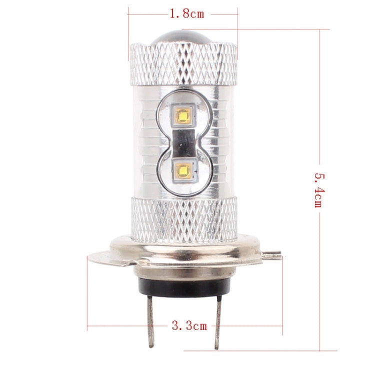 H7 50W 750LM 6500K White Light 10-3535-LEDs Car Foglight , Constant Current , DC12-24V - Fog / Driving Lights by PMC Jewellery | Online Shopping South Africa | PMC Jewellery | Buy Now Pay Later Mobicred