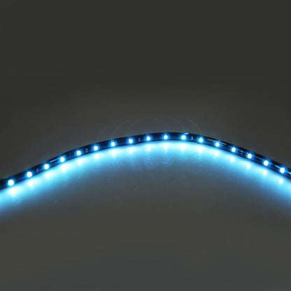 10 PCS 30cm 15 LED Waterproof Flexible Car Strip Light, DC 12V(Ice Blue Light) - Decorative Lights by PMC Jewellery | Online Shopping South Africa | PMC Jewellery | Buy Now Pay Later Mobicred