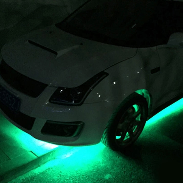 5PCS 90cm 45 LED Waterproof Flexible Car Strip Light, DC 12V(Green Light) - Decorative Lights by PMC TechLife | Online Shopping South Africa | PMC TechLife | Buy Now Pay Later Mobicred