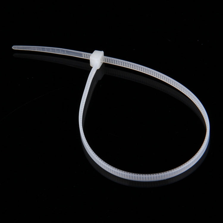 500 PCS 3 x 150mm Self-Locking Nylon Cable Wire Zip Ties(White) - Booster Cable & Clip by PMC TechLife | Online Shopping South Africa | PMC TechLife | Buy Now Pay Later Mobicred