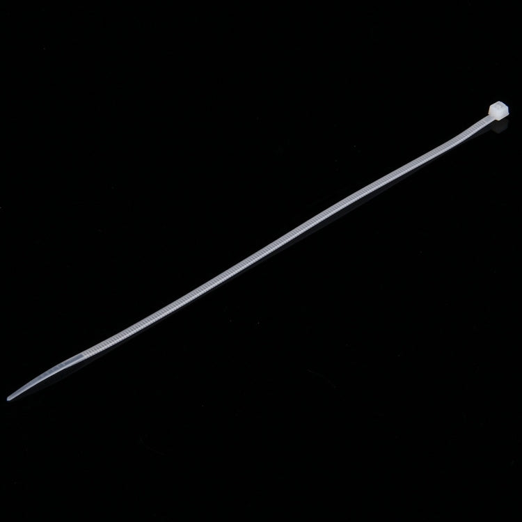 500 PCS 3 x 150mm Self-Locking Nylon Cable Wire Zip Ties(White) - Booster Cable & Clip by PMC TechLife | Online Shopping South Africa | PMC TechLife | Buy Now Pay Later Mobicred