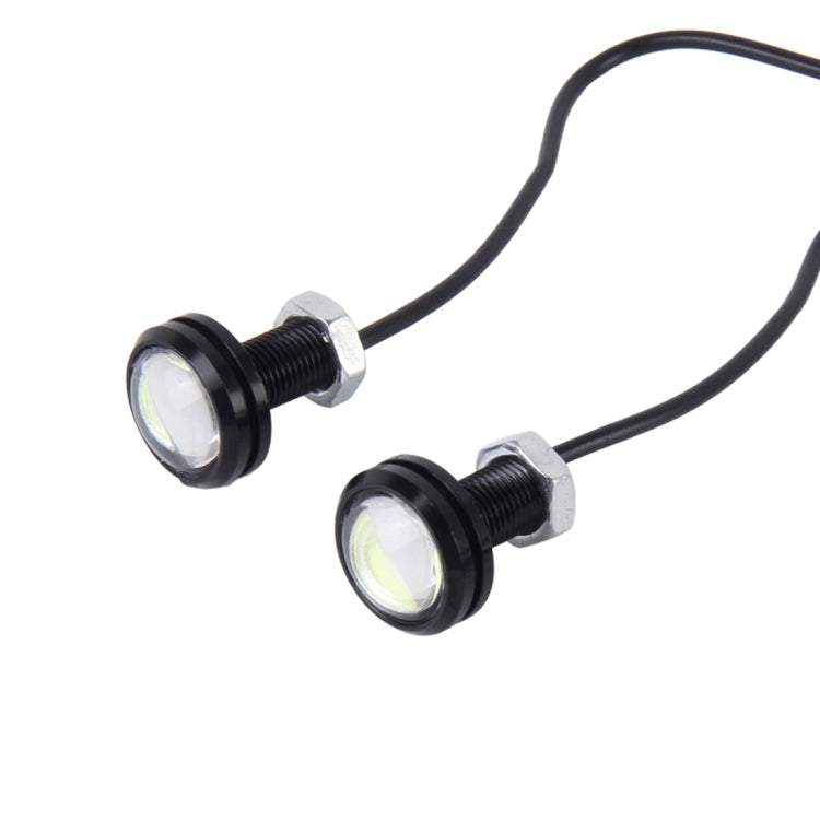 2 PCS 3W  Waterproof Eagle Eye light LED Light for Vehicles, Cable Length: 60cm(Ice Blue Light) - Eagle Eye Lamps by PMC TechLife | Online Shopping South Africa | PMC TechLife