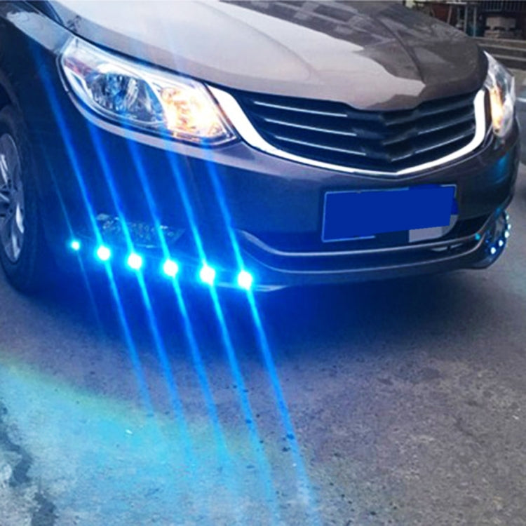 2 PCS 3W  Waterproof Eagle Eye light LED Light for Vehicles, Cable Length: 60cm(Ice Blue Light) - Eagle Eye Lamps by PMC TechLife | Online Shopping South Africa | PMC TechLife