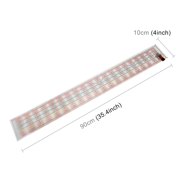 5 Colors Music Active EL Car Sticker Equalizer with Car Charger, Size: 90cm x 10cm - Decorative Lights by PMC TechLife | Online Shopping South Africa | PMC TechLife | Buy Now Pay Later Mobicred
