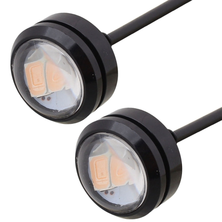 2 PCS  22.5mm 1.5W 150LM Pink Light 3 LED SMD 5630 Spotlight Eagle Eye Light Daytime Running Light for Vehicles - free shipping - PMC TechLife - Order now!