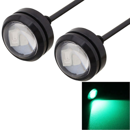 2 PCS 22.5mm 1.5W 150LM Green Light 3 LED SMD 5630 Spotlight Eagle Eye Light Daytime Running Light for Vehicles - Eagle Eye Lamps by PMC Jewellery | Online Shopping South Africa | PMC Jewellery | Buy Now Pay Later Mobicred