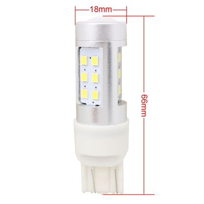 2 PCS T20 4.2W 630LM White Light Dual Wires 21 LED 2835 SMD Car Brake Light Daytime Running Light Bulb,  DC 12V - Brake Lights by PMC Jewellery | Online Shopping South Africa | PMC Jewellery | Buy Now Pay Later Mobicred