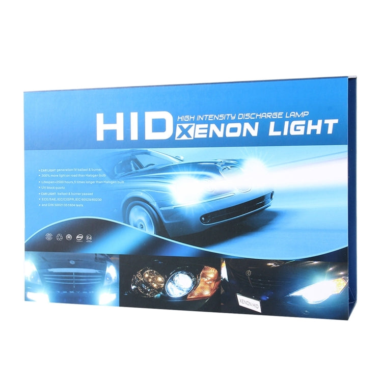 DC12V 35W 2x H3 Slim HID Xenon Light, High Intensity Discharge Lamp, Color Temperature: 6000K - Xenon Lights by PMC Jewellery | Online Shopping South Africa | PMC Jewellery | Buy Now Pay Later Mobicred