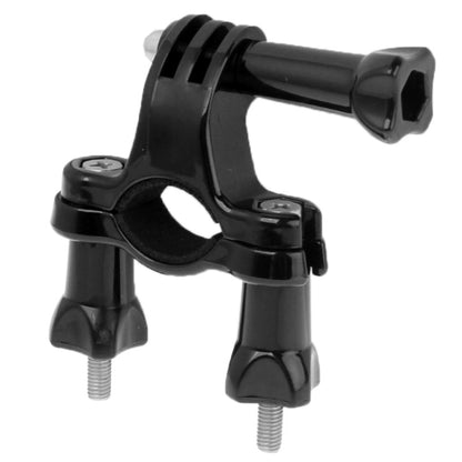 Universal Bike Handlebar Seatpost Mount for GoPro Hero12 Black / Hero11 /10 /9 /8 /7 /6 /5, Insta360 Ace / Ace Pro, DJI Osmo Action 4 and Other Action Cameras(Black) - Bicycle Handlebar Mount by PMC Jewellery | Online Shopping South Africa | PMC Jewellery | Buy Now Pay Later Mobicred