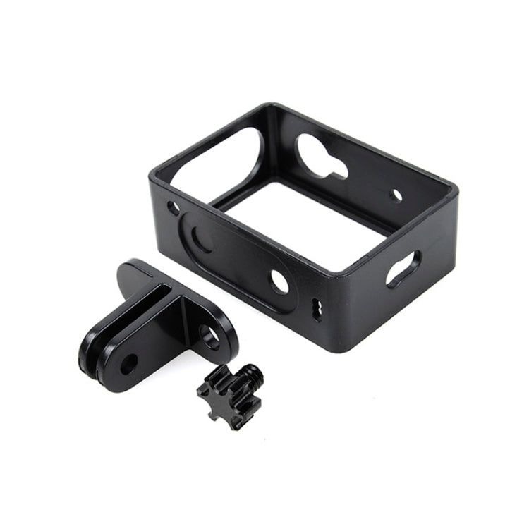 TMC Plastic Frame Mount Housing For Xiaomi Yi Sport Camera(HR319-BK)(Black) - Protective Frame by TMC | Online Shopping South Africa | PMC Jewellery | Buy Now Pay Later Mobicred