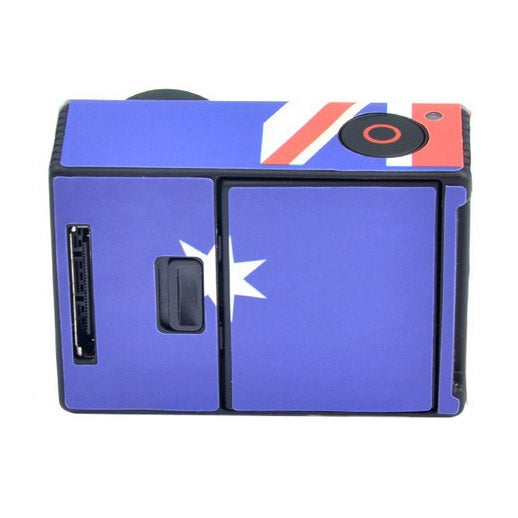 Retro AU Flag Pattern Case Sticker for GoPro HERO3+ /3 - Stickers by PMC Jewellery | Online Shopping South Africa | PMC Jewellery | Buy Now Pay Later Mobicred