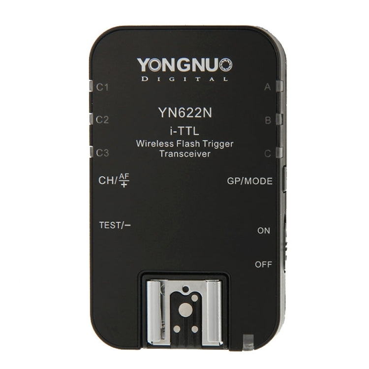 YONGNUO YN622N-KIT i-TTL Wireless Flash Trigger Controller + Transceiver Kit for Nikon Camera - free shipping - PMC TechLife - Order now!