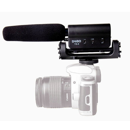 DEBO YS-8 Professional Photography Interview Dedicated Microphone for DSLR & DV Camcorder - Camera Microphone by DEBO | Online Shopping South Africa | PMC Jewellery | Buy Now Pay Later Mobicred