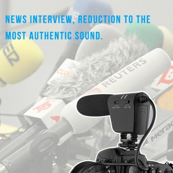 DEBO YS-8 Professional Photography Interview Dedicated Microphone for DSLR & DV Camcorder - free shipping - PMC TechLife - Order now!