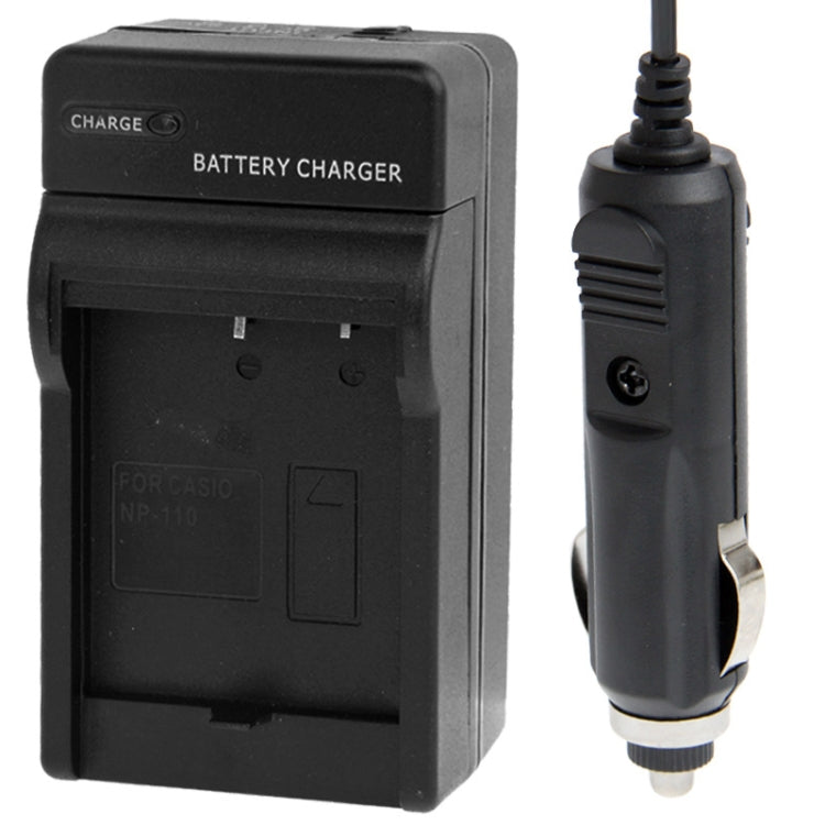 Digital Camera Battery Car Charger for Casio NP-130(Black) - free shipping - PMC TechLife - Order now!