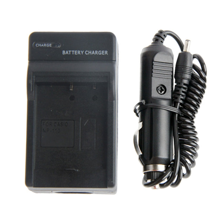 Digital Camera Battery Car Charger for Casio NP-130(Black) - free shipping - PMC TechLife - Order now!