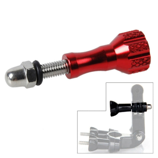 TMC Aluminum Thumb Knob Stainless Bolt Screw GoPro Hero12 Black / Hero11 /10 /9 /8 /7 /6 /5, Insta360 Ace / Ace Pro, DJI Osmo Action 4 and Other Action Cameras, Length: 5.8cm(Red) - Screws by TMC | Online Shopping South Africa | PMC Jewellery | Buy Now Pay Later Mobicred