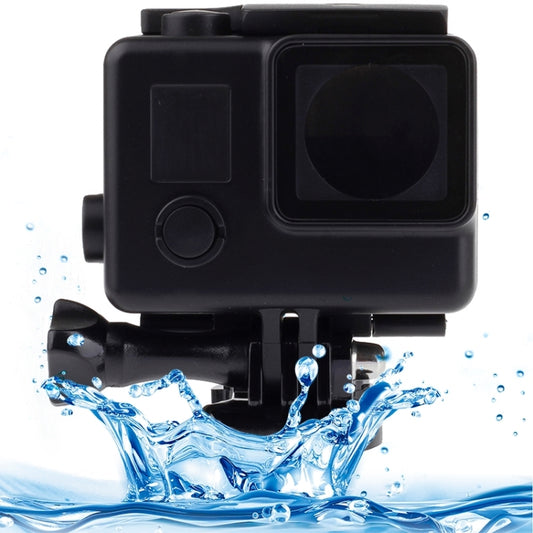 Black Edition Waterproof Housing Protective Case with Buckle Basic Mount for GoPro HERO4 /3+,  Waterproof Depth: 10m(Black) - Waterproof Cases by PMC Jewellery | Online Shopping South Africa | PMC Jewellery | Buy Now Pay Later Mobicred
