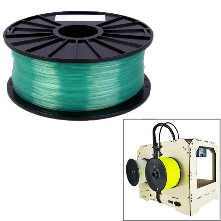 PLA 1.75 mm Transparent 3D Printer Filaments(Green) - free shipping - PMC TechLife - Order now!
