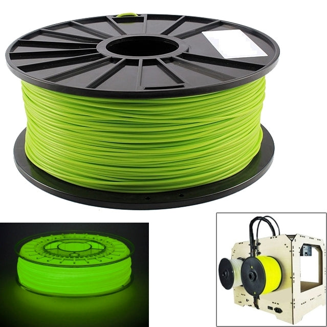 PLA 1.75 mm Luminous 3D Printer Filaments, about 345m(Green) - Consumables by PMC TechLife | Online Shopping South Africa | PMC TechLife | Buy Now Pay Later Mobicred