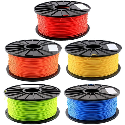 PLA 3.0 mm Fluorescent 3D Printer Filaments, about 115m(Yellow) - Consumables by PMC Jewellery | Online Shopping South Africa | PMC Jewellery | Buy Now Pay Later Mobicred