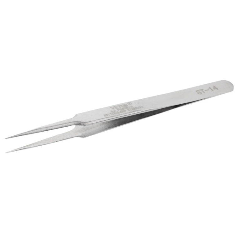 VETUS ST-14 Stainless Steel Tweezers - Tweezers by VETUS | Online Shopping South Africa | PMC Jewellery | Buy Now Pay Later Mobicred