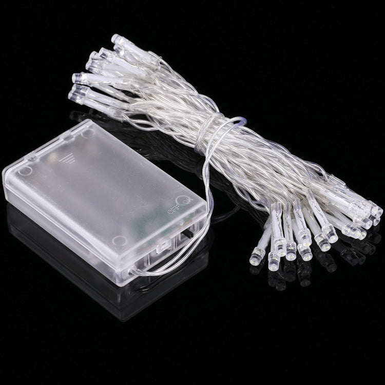 2m String Decoration Light, For Christmas Party, 20 LED 2-Mode Flash, Battery Powered(White Light) - Holiday Lights by PMC TechLife | Online Shopping South Africa | PMC TechLife | Buy Now Pay Later Mobicred