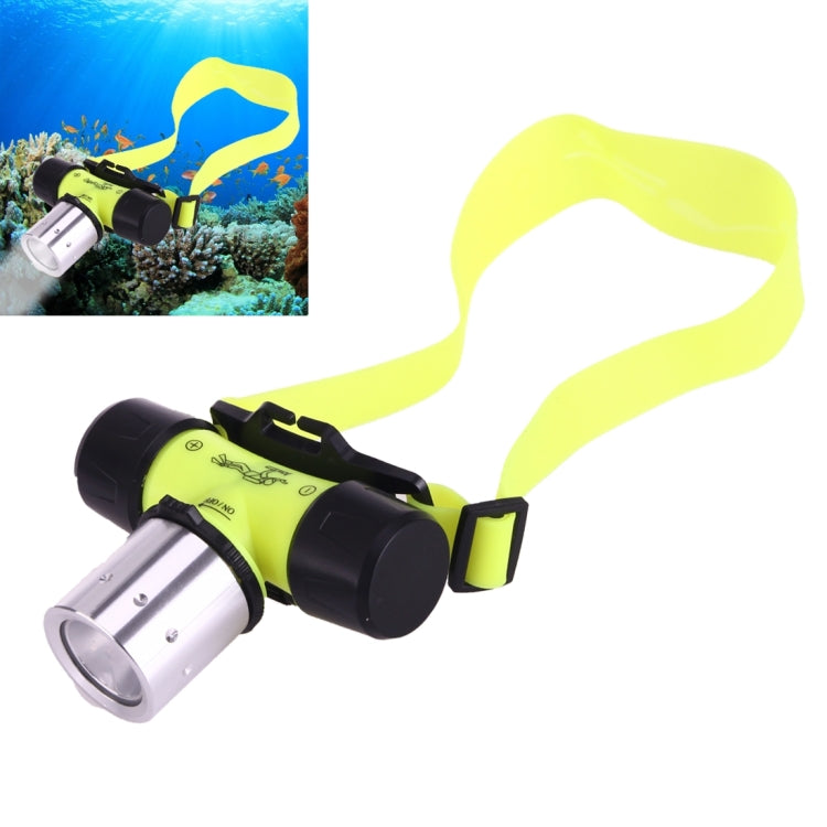 50m Diving LED Flashlight - Diving Flashlight by PMC Jewellery | Online Shopping South Africa | PMC Jewellery