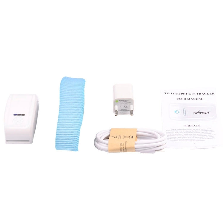 KH-909 Universal IPX6 Waterproof GPS Tracker for Pet / Kid / the Aged (White + Blue) - Pet Tracker by PMC TechLife | Online Shopping South Africa | PMC TechLife | Buy Now Pay Later Mobicred