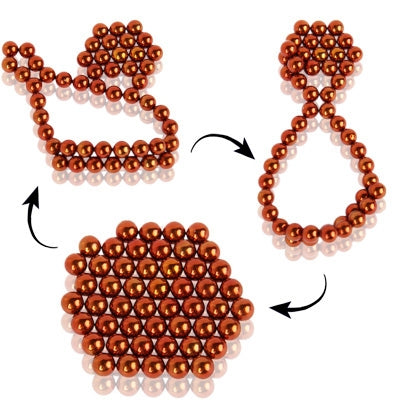 DIY Magic Puzzle / Buckyballs Magnet Balls with 50pcs Magnet Balls (Orange) -  by PMC Jewellery | Online Shopping South Africa | PMC Jewellery | Buy Now Pay Later Mobicred