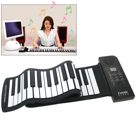 61  Keys Portable MIDI Silicone Flexible Roll Up Piano, Keyboard: 90 x 7 x 0.6cm - Keyboard Instruments Accessories by PMC Jewellery | Online Shopping South Africa | PMC Jewellery | Buy Now Pay Later Mobicred