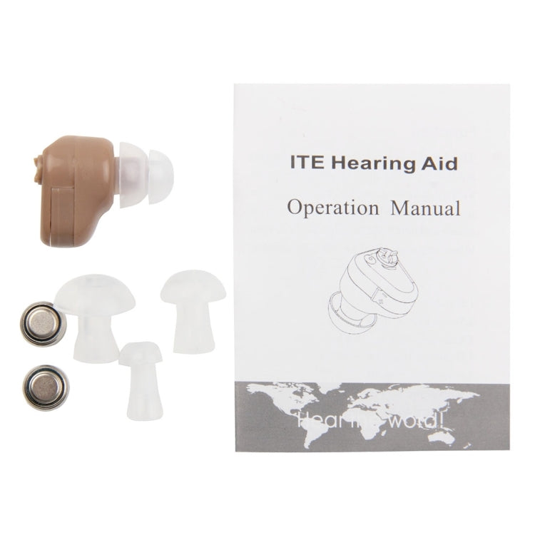 JECPP In Ear Sound Amplifier Adjustable Tone Hearing Aid - Hearing Aids by PMC Jewellery | Online Shopping South Africa | PMC Jewellery | Buy Now Pay Later Mobicred