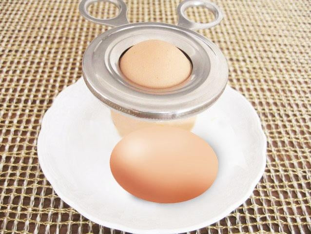 Stainless Steel Boiled Egg Shell Cutter Tool - Cutter & Peeler by PMC TechLife | Online Shopping South Africa | PMC TechLife | Buy Now Pay Later Mobicred