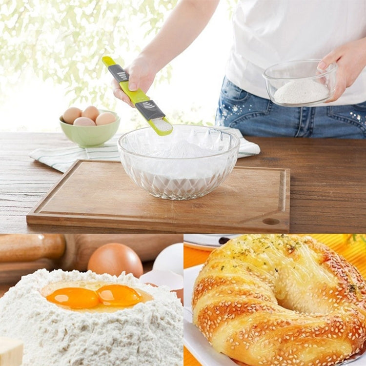 Creative Adjustable Measuring Baking Measuring Spoon with 9 Different Accurate Measurement Amount(Green) - Gadgets by PMC TechLife | Online Shopping South Africa | PMC TechLife | Buy Now Pay Later Mobicred