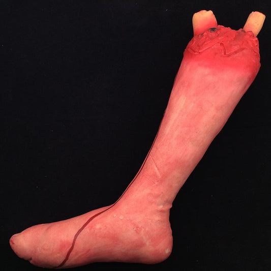 55cm Halloween Horror Props April Fool Day Party Prop Body Parts Decoration Long Bloody Foot - Halloween Prop Decorations by PMC Jewellery | Online Shopping South Africa | PMC Jewellery | Buy Now Pay Later Mobicred