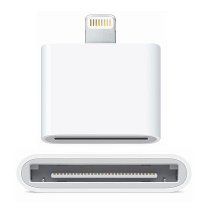 8 Pin Male to 30 Pin Female Adapter, For iPhone 6 & 6 Plus, iPhone 5, iPad mini 1 / 2 / 3, iPod touch 5, iPad 4, iPod Nano 7(White) - Converter & Adapter by PMC Jewellery | Online Shopping South Africa | PMC Jewellery | Buy Now Pay Later Mobicred