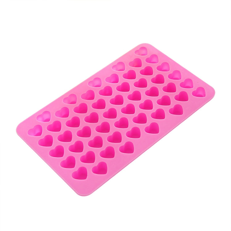 Creative Heart Shape 55-Grid Ice Cube Tray(Pink) - Food Molds by PMC TechLife | Online Shopping South Africa | PMC TechLife | Buy Now Pay Later Mobicred