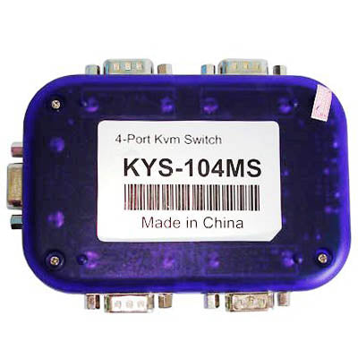 4-PORT KVM Switch - Others by PMC Jewellery | Online Shopping South Africa | PMC Jewellery | Buy Now Pay Later Mobicred