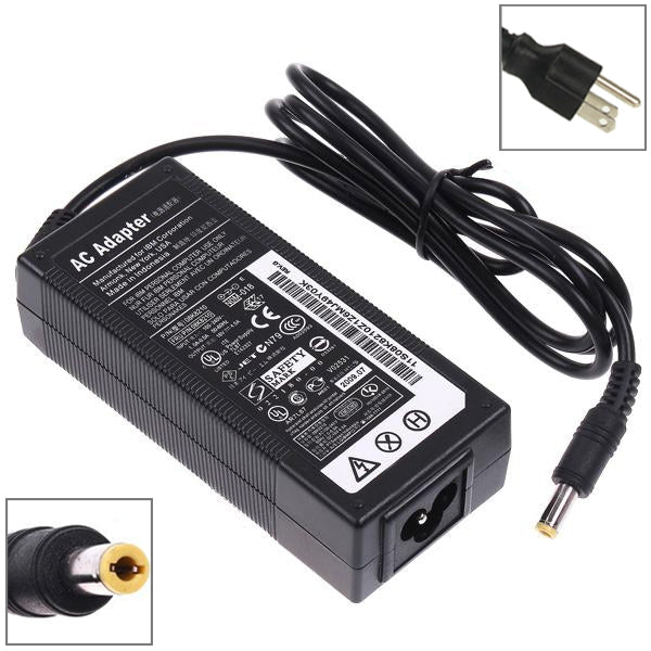 US Plug AC Adapter 20V 3.25A 65W for Lenovo Notebook, Output Tips: 5.5 x 2.5mm - free shipping - PMC TechLife - Order now!