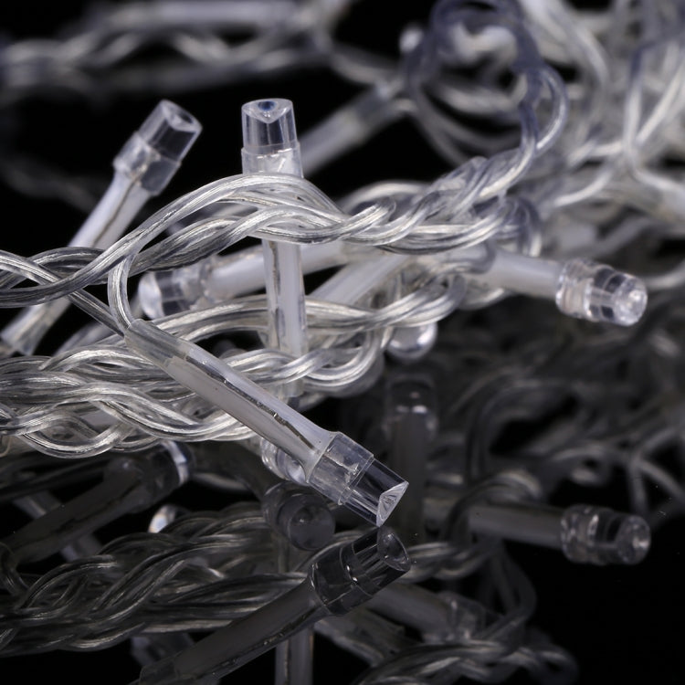 Waterproof  String Light, Length: 10m, 100 LED, Flashing / Fading / Chasing Effect, with Controller, AC 220V, EU Plug(Pink Light) - Holiday Lights by PMC TechLife | Online Shopping South Africa | PMC TechLife | Buy Now Pay Later Mobicred