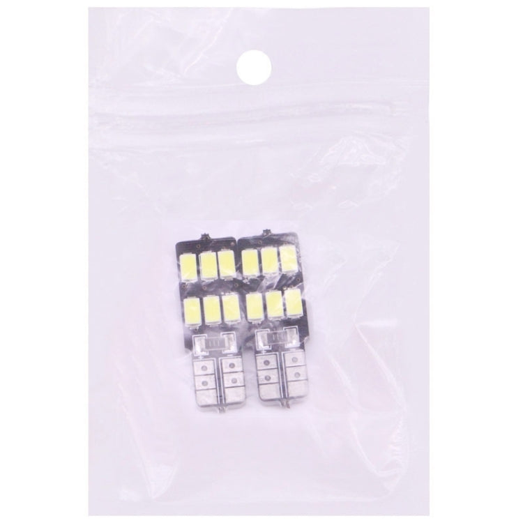 2 PCS T10 2.5W 100LM White Light 6 LED 5730 SMD CANBUS Car Signal Light Bulb - Clearance Lights by PMC Jewellery | Online Shopping South Africa | PMC Jewellery | Buy Now Pay Later Mobicred