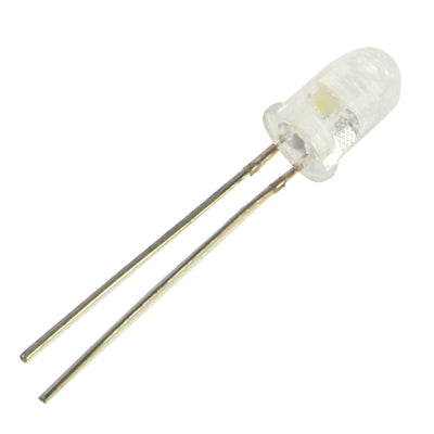 1000 PCS F5 Water Clear LED Emitting Diode Lamp(White Light) - Light Beads by PMc TechLife | Online Shopping South Africa | PMc TechLife | Buy Now Pay Later Mobicred